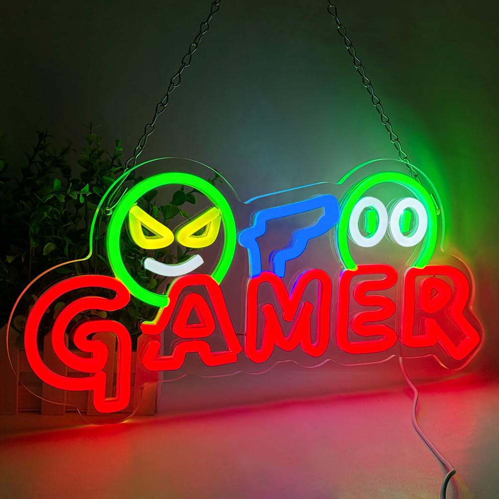 Wedding Led - Gamer Neon Sign LED Wandlamp Aanpasbare