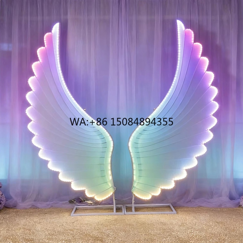 Wedding Led - Gloeiende engelenvleugels lichtdecoratie kleur fantasie LED