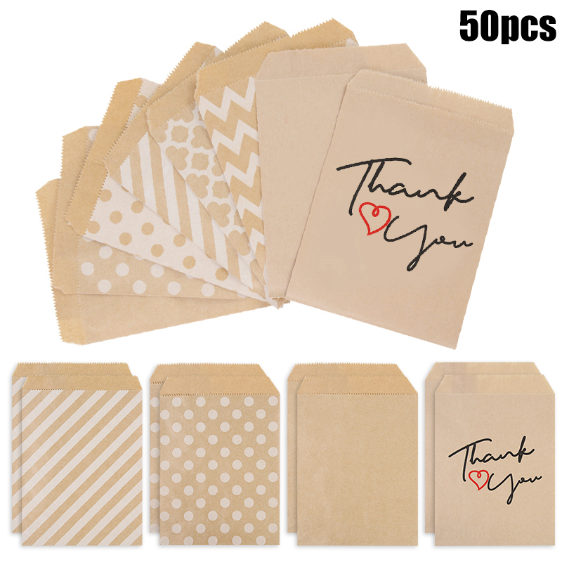 Wedding Supply List - 25/50 Stuks 13X18 Cm Kraftpapier Snoep