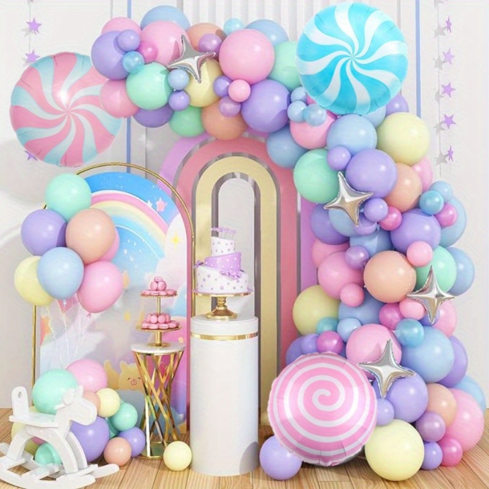 Wedding Supply Kit - 133PCS Donut Thema Ballon Krans Boog