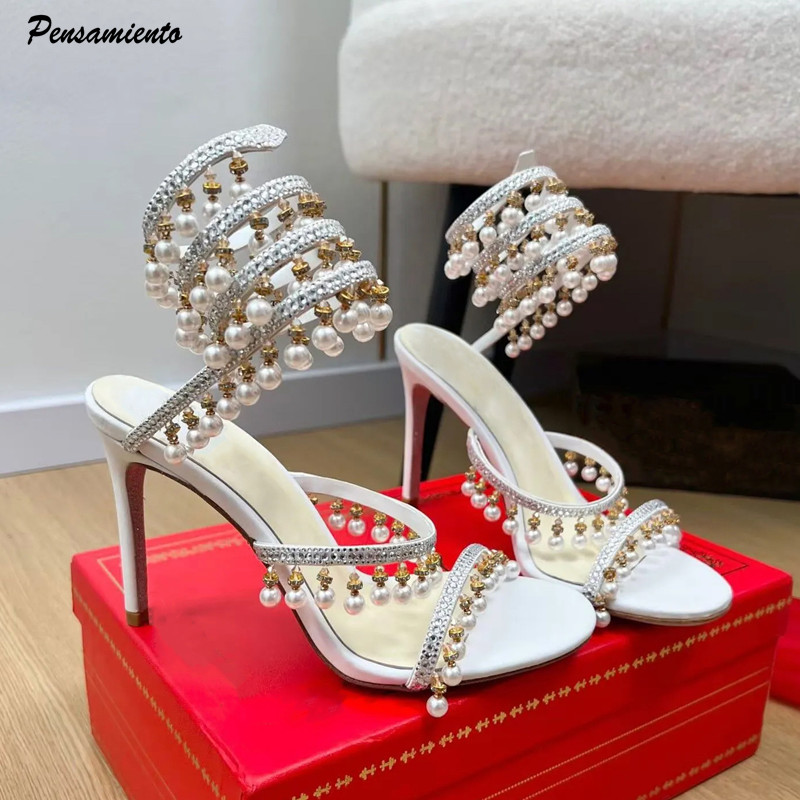Wedding Shop - Luxe strass steentjes parels kwastjes dames