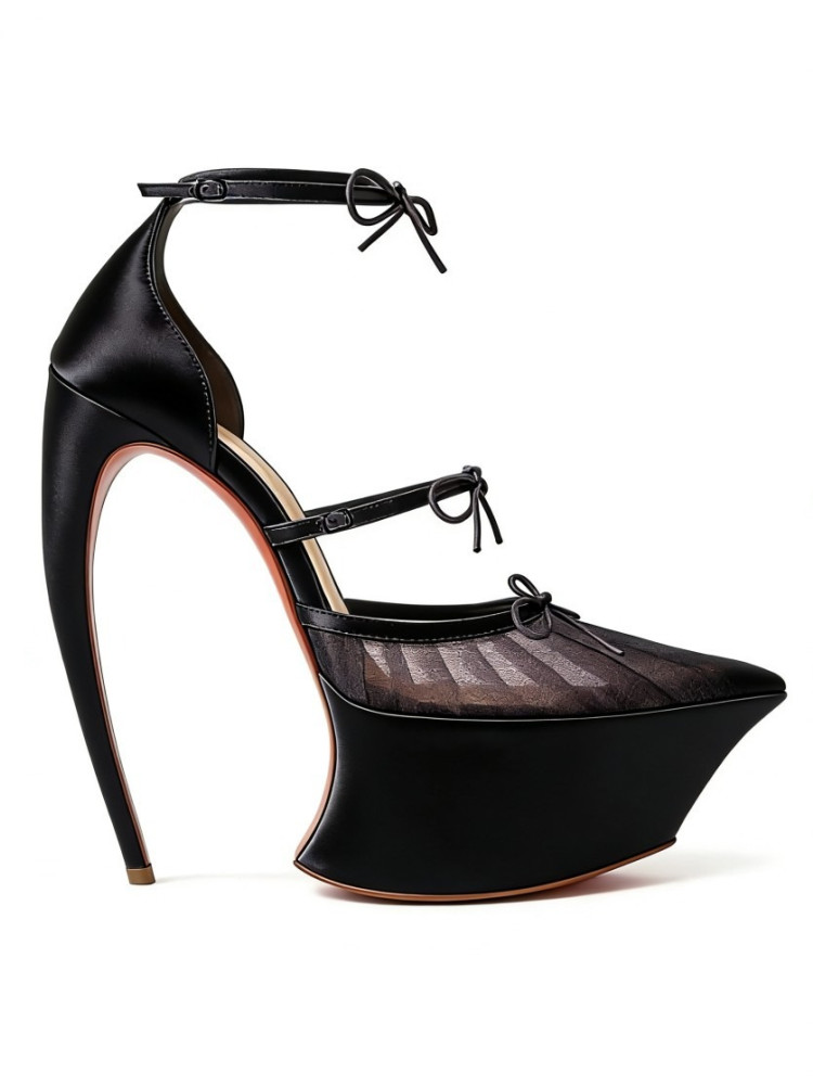Wedding Shop - 2026 Dames Lente/Zomer Nieuwe Spitse Stiletto