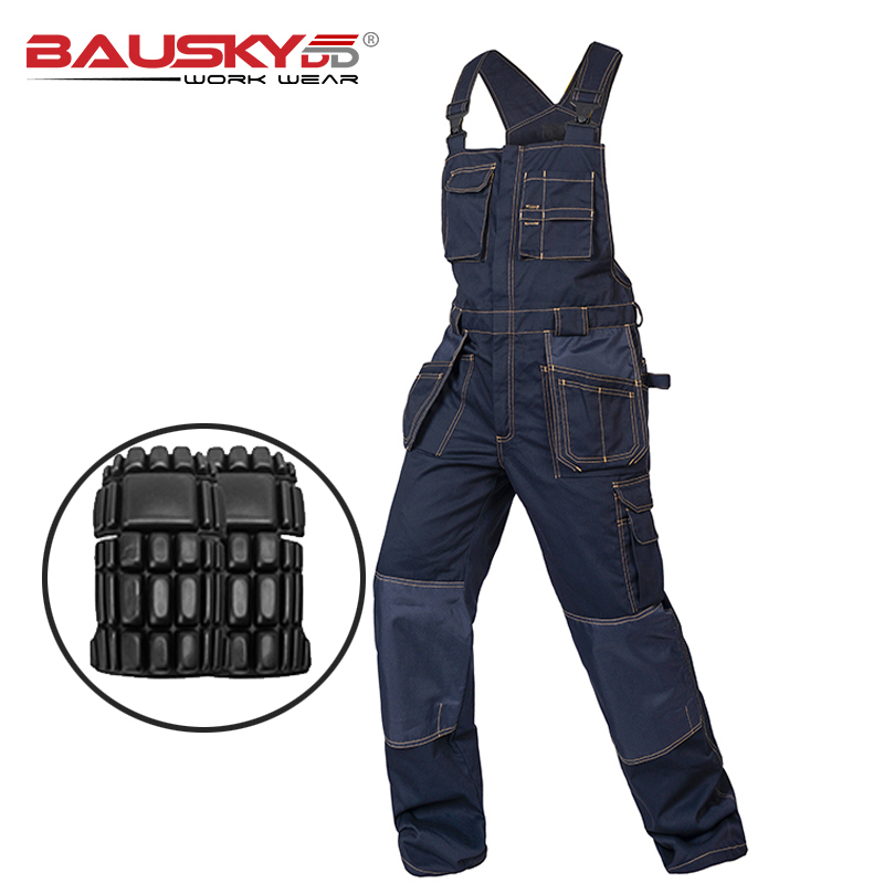 Wedding Job - Multi Pocket Werk Bib Overalls Mannen
