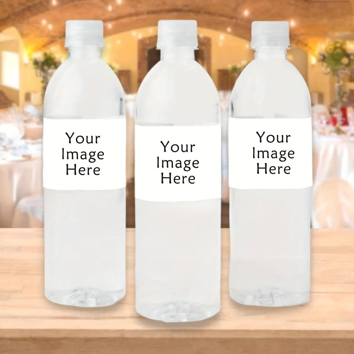 Wedding Shop - 30 stuks gepersonaliseerde welkomst-etiketten voor waterflessen