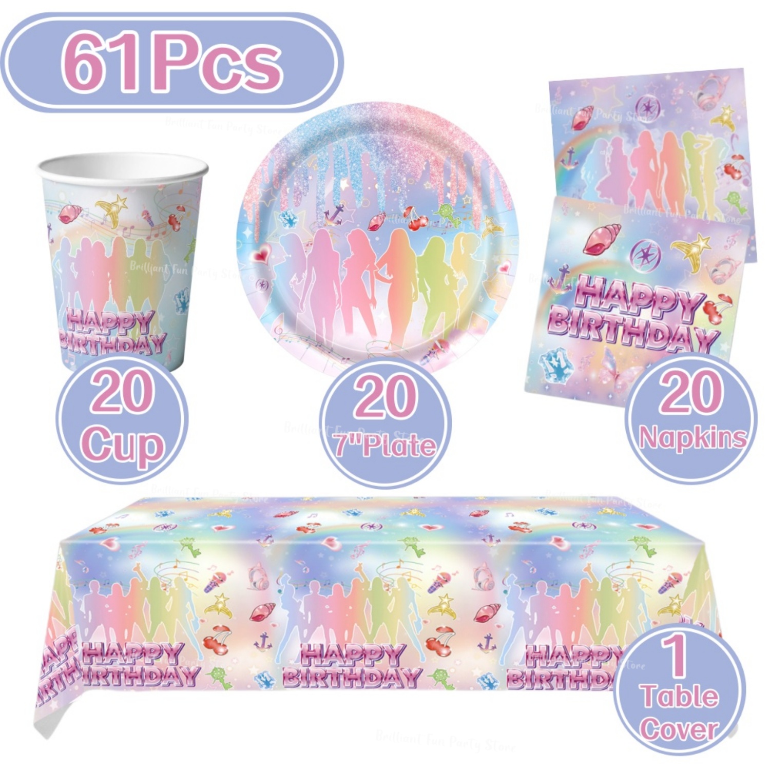 61-delige Kpop-fans verjaardag - Wedding Supply Kit recensie en prijs