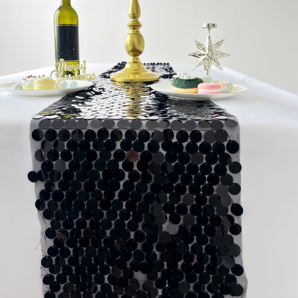 Vis Schubben Pailletten Tafell - Table Runner Sequin recensie en prijs