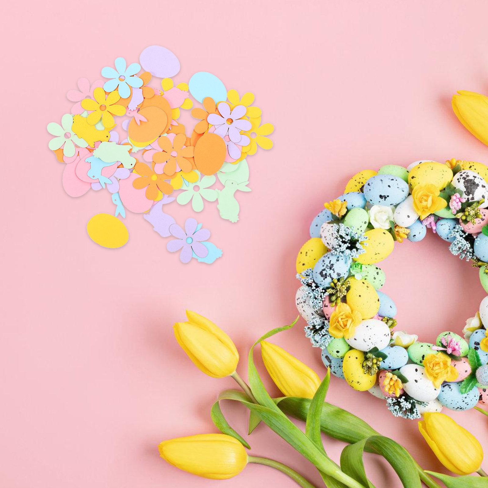 100 stuks konijnen-Pasenconfet - Papercraft Supply Confetti recensie en prijs
