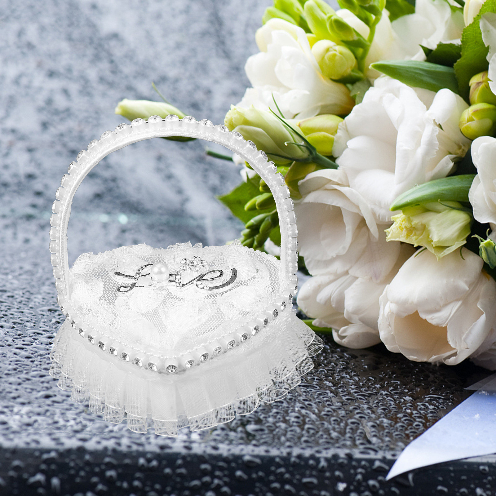 Ringen Bruidskussen Kussen om  - Ring Bearer Pillow recensie en prijs