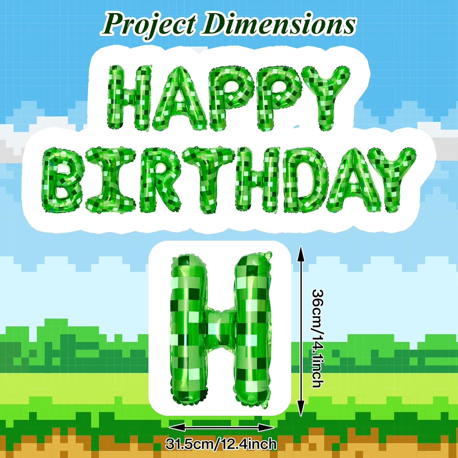 1set Groene Pixel-thema Happy  - Wedding Supply Kit recensie en prijs