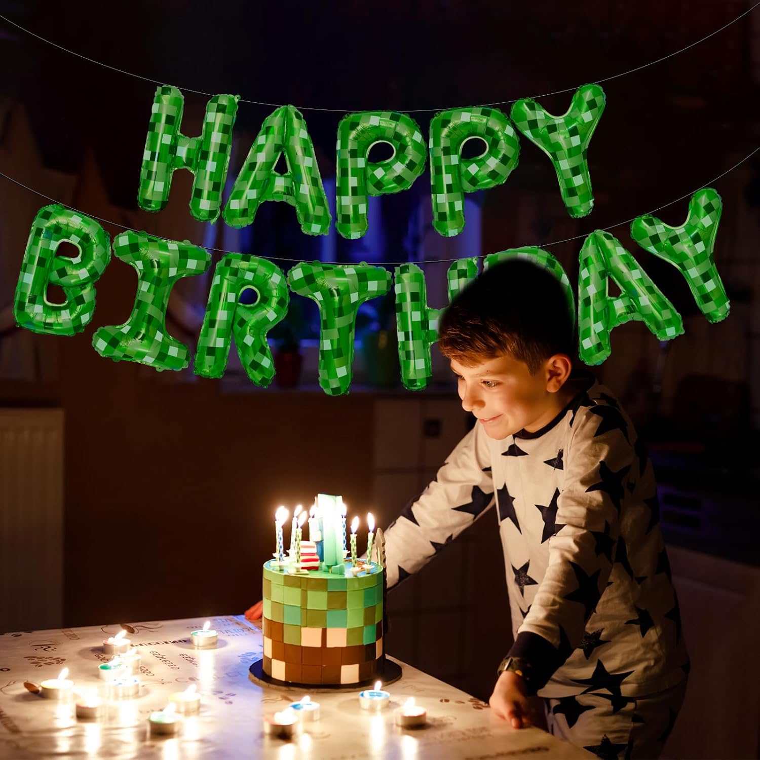 1set Groene Pixel-thema Happy  - Wedding Supply Kit recensie en prijs