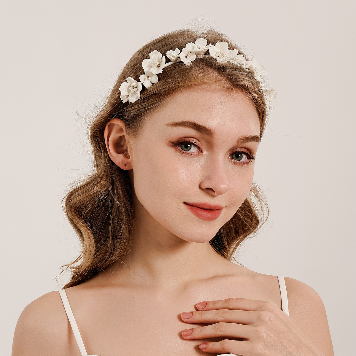 Efily Bruid Witte Bloem Haarho - Wedding Supply List recensie en prijs