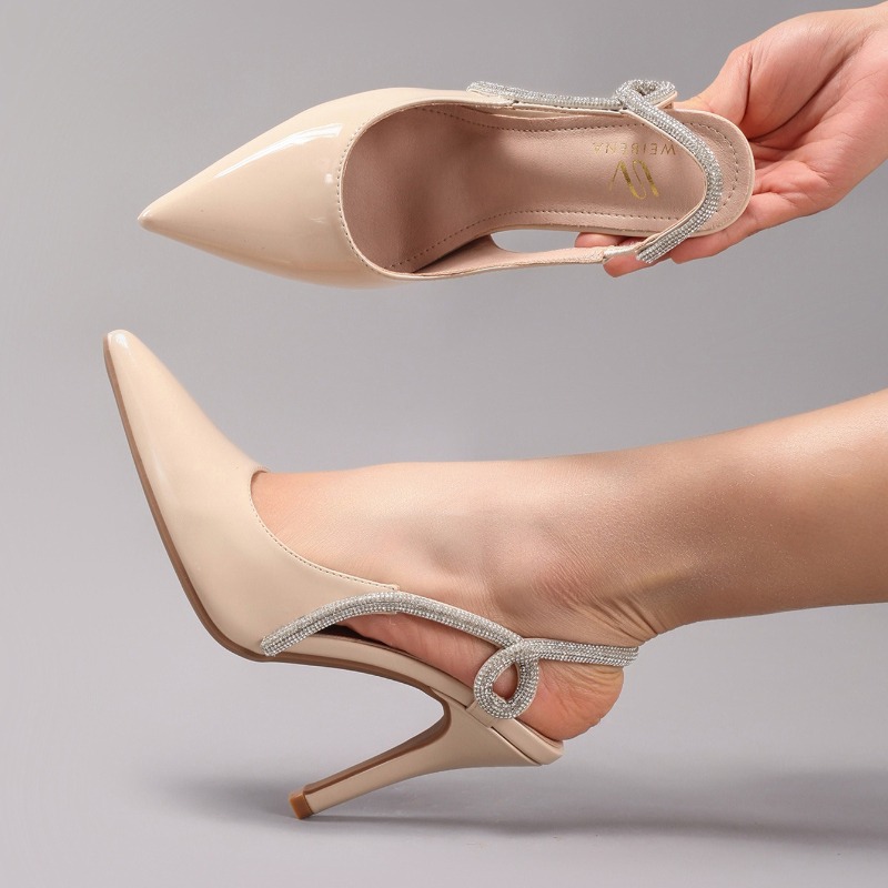 Sexy Lakleer Puntschoen Sandal - Wedding Shop recensie en prijs