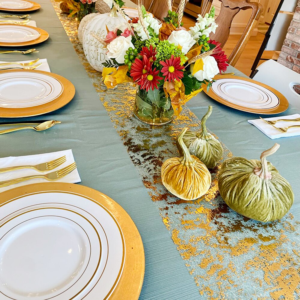 Sparkle Metallic Goud Dunne Ta - Table Runner Sequin recensie en prijs