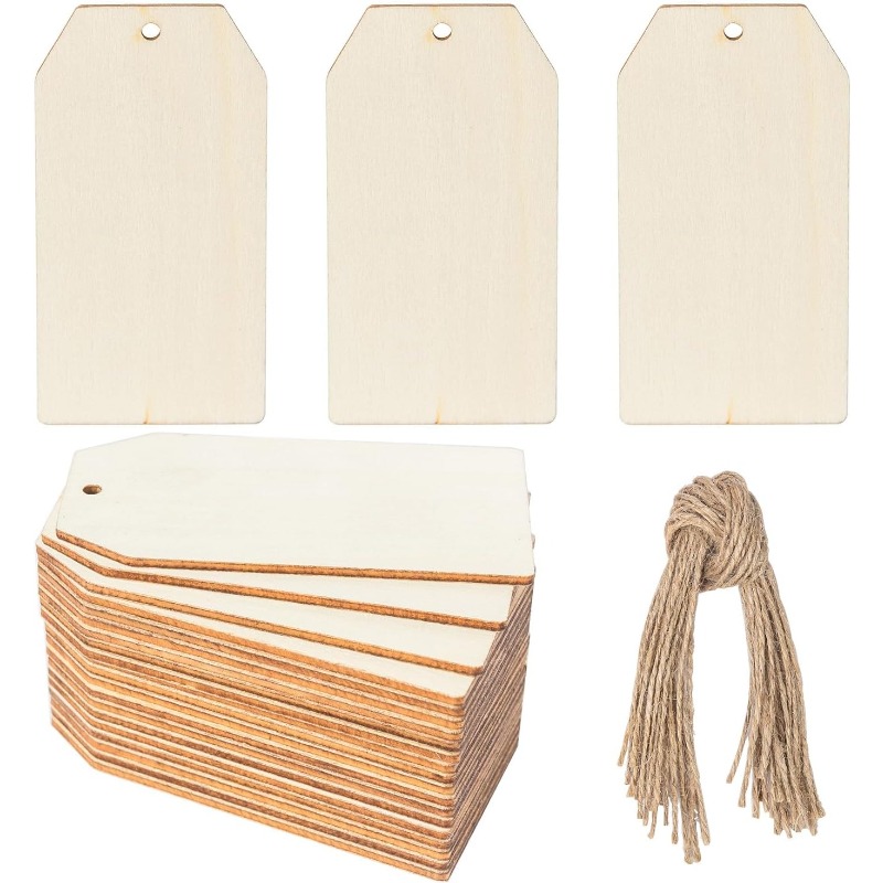 10 stuks houten cadeaukaartjes - Wedding Supply Rentals recensie en prijs