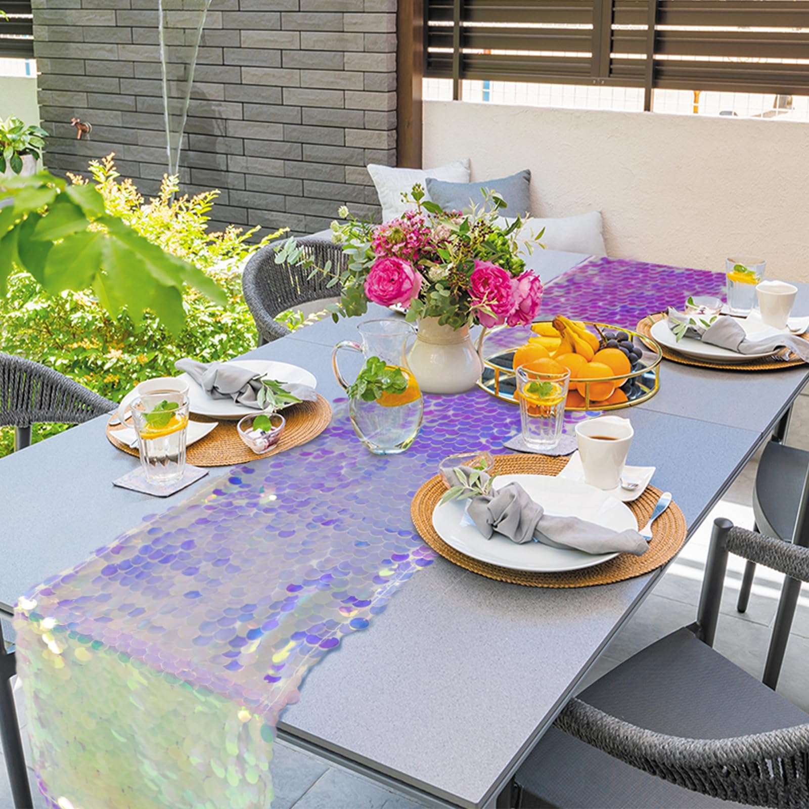 Zeemeerminfeest Tafelloper Zee - Table Runner Sequin recensie en prijs