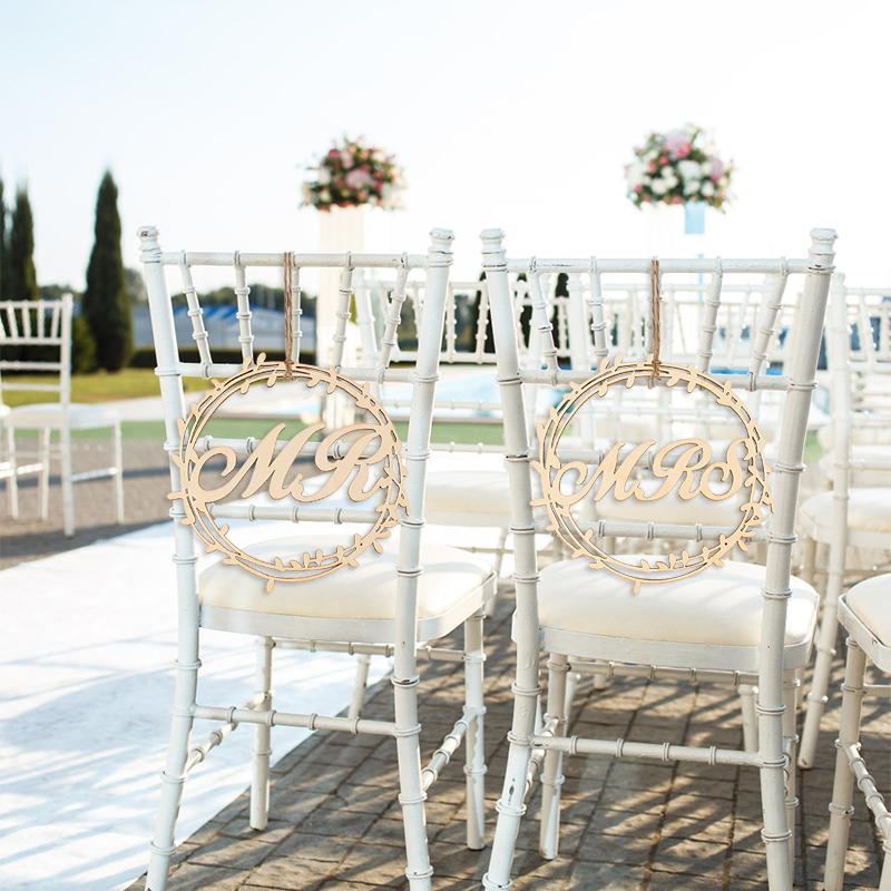 2 stks Bruiloft Houten Stoel H - Wedding Supply Rentals recensie en prijs